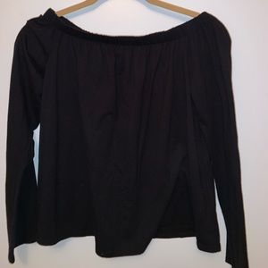 Off the shoulders top.